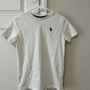 Kids White Polo T-Shirt